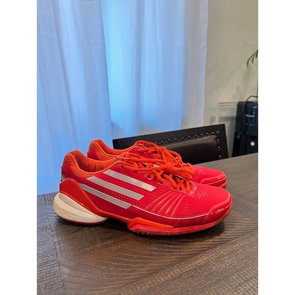Adidas adituff tennis shoes scarlet red men 8.5 main image 10